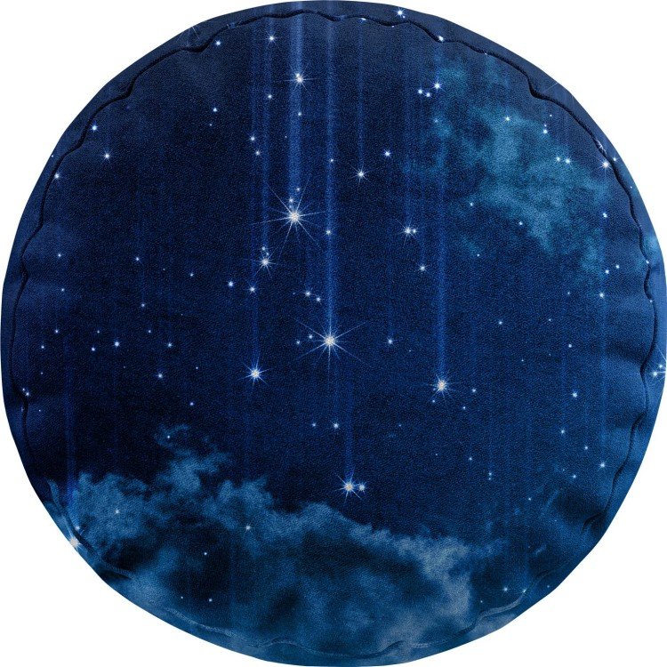 Подушка круглая Cortin «Ночное небо»
