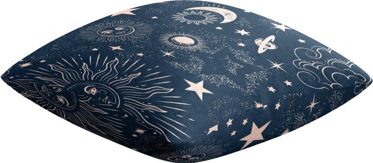 Подушка квадратная Cortin «Звёзды и планеты»
